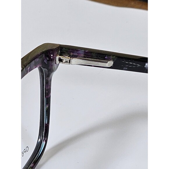 GIANNI PO WOMEN'S EYEGLASSES GP6 106 54-15 140 Blk/ Purple Tort NWT DEMO LENSES - Picture 14 of 16